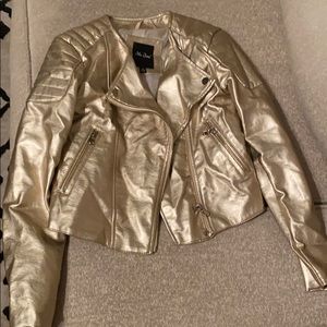 Faux leather jacket